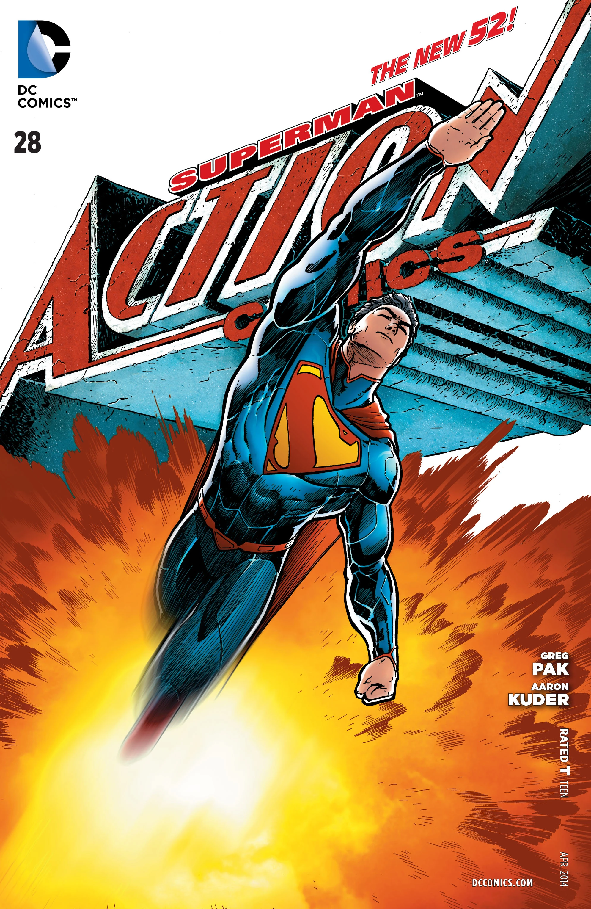 Action Comics #28 (DC, 2014 — Cover A) cover